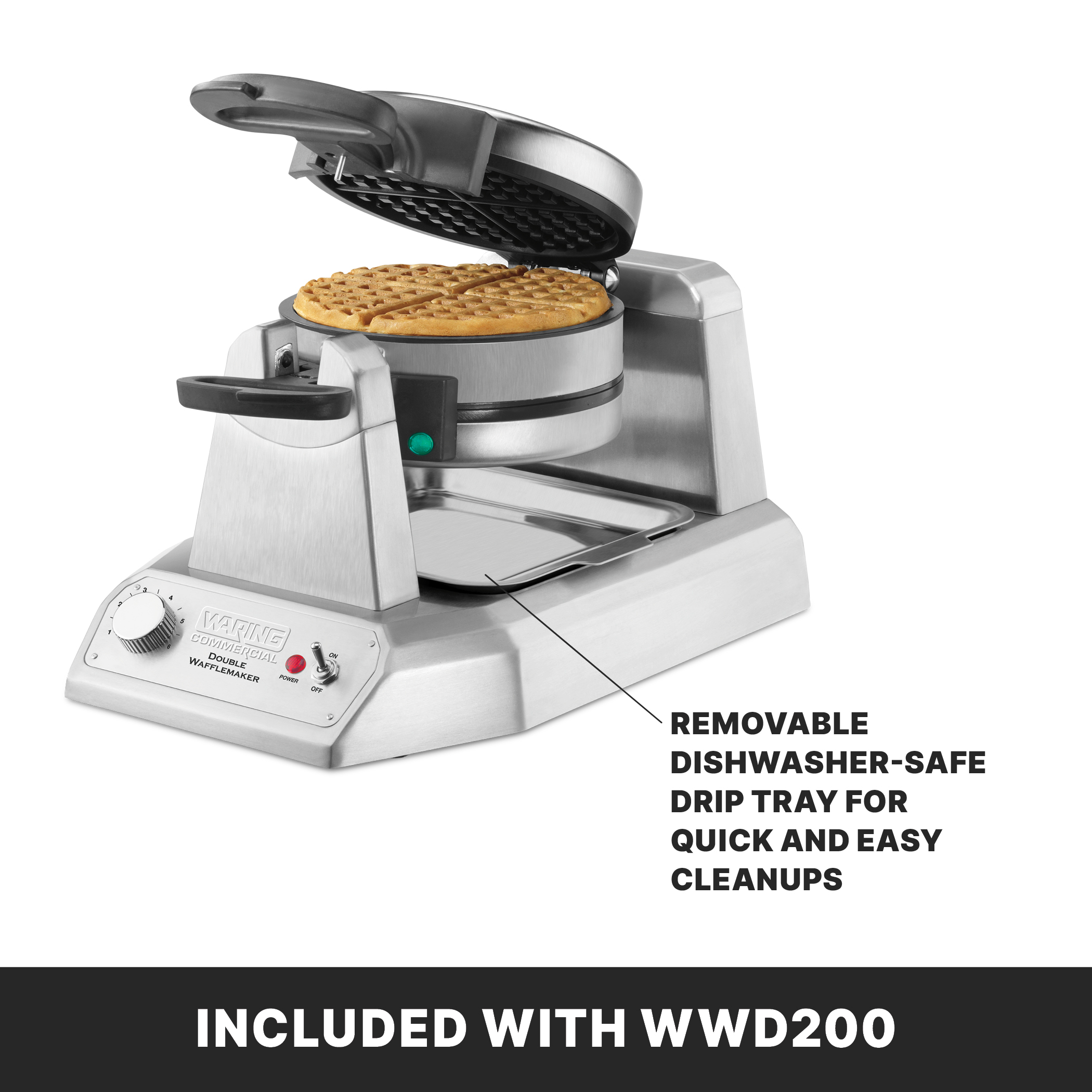 Double Classic Waffle Maker